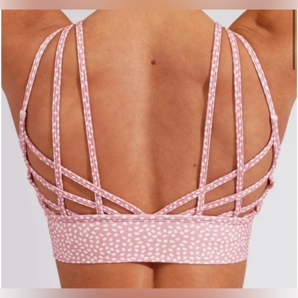 Buffbunny Monarch Bra Pink Bossy Print Size Large - Picture 2 of 10